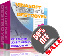 Vinasoft Evidence Destroyer Software